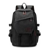 Mochilas Simples De Computador Masculino, Moda Casual De Viagem