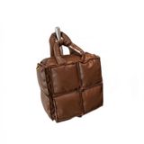 Bolsa De Couro De Corpo Cruzado, Bolsa Feminina Da Moda, Feminina