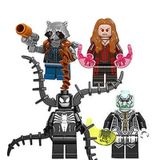 32 Pces Marvel Avengers Super Hero Comic Mini Figuras Dc Mini