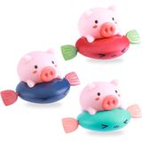 Brinquedos De Banho, Wind Up Swimming Pig Toys Brinquedos Flutuantes Para Bebês E Piscina Para Crianças, Meninos E Meninas (pacote Com 3)