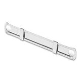 Compressores De Fixação Acco Prong, Premium, Capacidade De 1 Para Punch Padrão De 2 Furos (2 Centros De 3/4), 100 Por Caixa (70014)