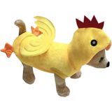 Fantasia Engraçada De Frango Para Cães, Vestido De Cosplay De Galo De Natal Para Animais De Estimação, Roupas Adoráveis Para Gatos, Roupas Q
