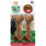 Petisco Nylabone Healthy Natural Sabor Bisão Para Cães