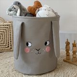 Cesta De Roupa De Pano, Impermeável À Prova De Umidade Oca