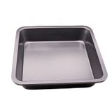 Panela De Molde De Bolo De Aço Carbono Quadrado De 8 Polegadas, Antiaderente