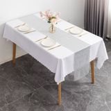 Toalha De Mesa Estilo Nórdico Simples, Lantejoulas Coloridas De Natal