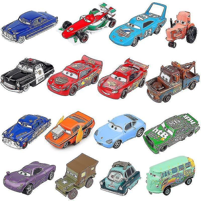 Disney Pixar Carros 2 3 Relâmpago Mcqueen Brinquedos (carros-lizzie-8cm