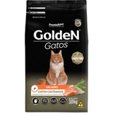 Ração Golden Gatos Castrados Salmão 3kg