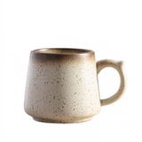 Caneca De Café De Cerâmica Retrô Virada Para Forno, Chá Da Tarde Do Escritório