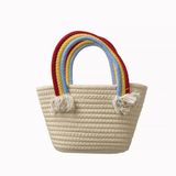 Bolsa De Palha, Mochila De Moda De Um Ombro, Bolsa Infantil