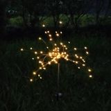 Luzes Solares De Fogos De Artifício Ao Ar Livre, Jardim Impermeável