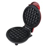 Máquina De Waffle E Panqueca Mini Elétrica Com Ferro Antiaderente