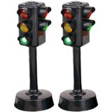 2 Peças De Semáforo Engraçado Brinquedo Cedo Modelo De Semáforo De Brinquedo Modelo De Tráfego De Brinquedo Modelo De Brinquedo Modelo De Tr
