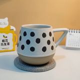 Canecas De Café Stoneware Padronizadas, Canecas Envidraçadas Vintage,