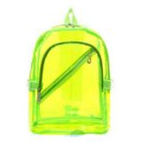 Mochila Transparente De Plástico, Saco Fluorescente Masculino E