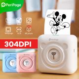 Mini Impressão Bluetooth Impressora Fotográfica Térmica Portátil 203pd