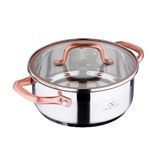 Caçarola Copper 20cm Indução Infinity Chefs Bergner