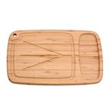 Tábua De Bambu Para Churrasco 39x25cm Oikos