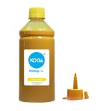 Tinta Sublimática para Epson L395 Bulk Ink Yellow 500ml Koga