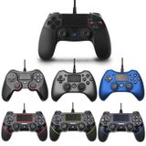 Controlador Usb Com Fio Para Playstation 4 Joystick Gamepads Joy