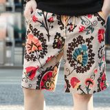 Shorts Casuais Masculinos Roupas De Algodão De Verão =(m)