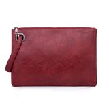 Mulheres Clutch Bag Solid Color Girls Saco Pequeno Bolsa De Mão Feminina