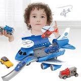 Pista Retrátil Plane Modelo Brinquedo Set Diy Cenas Montagem Para