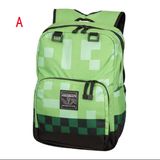 Mochila Escolar Para Meninos Minecraft A