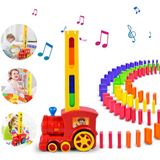 Trem Dominó Elétrico, Brinquedo Educativo Da Primeira Infância