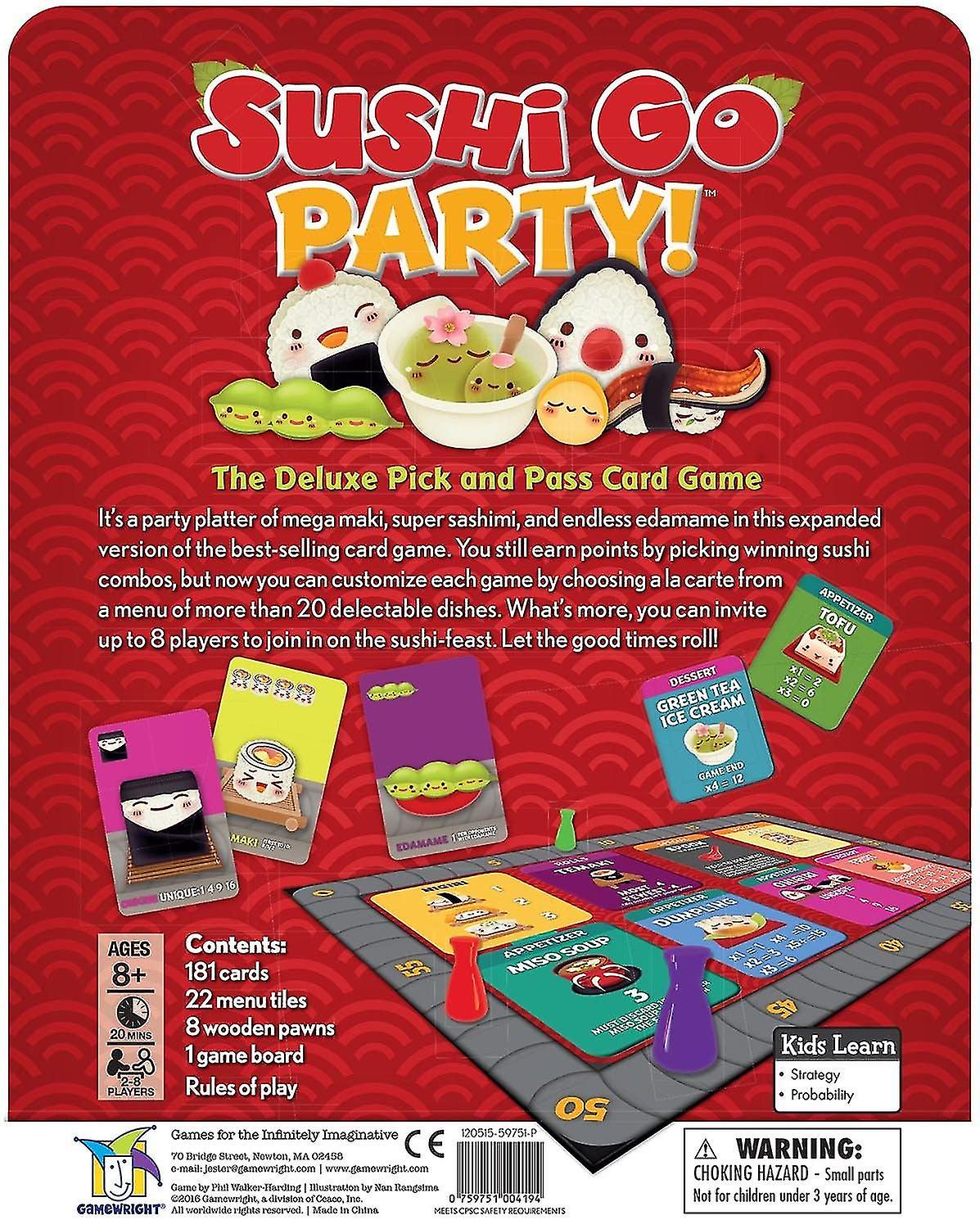 Sushi Go! - Jogos de Cartas - Compra na