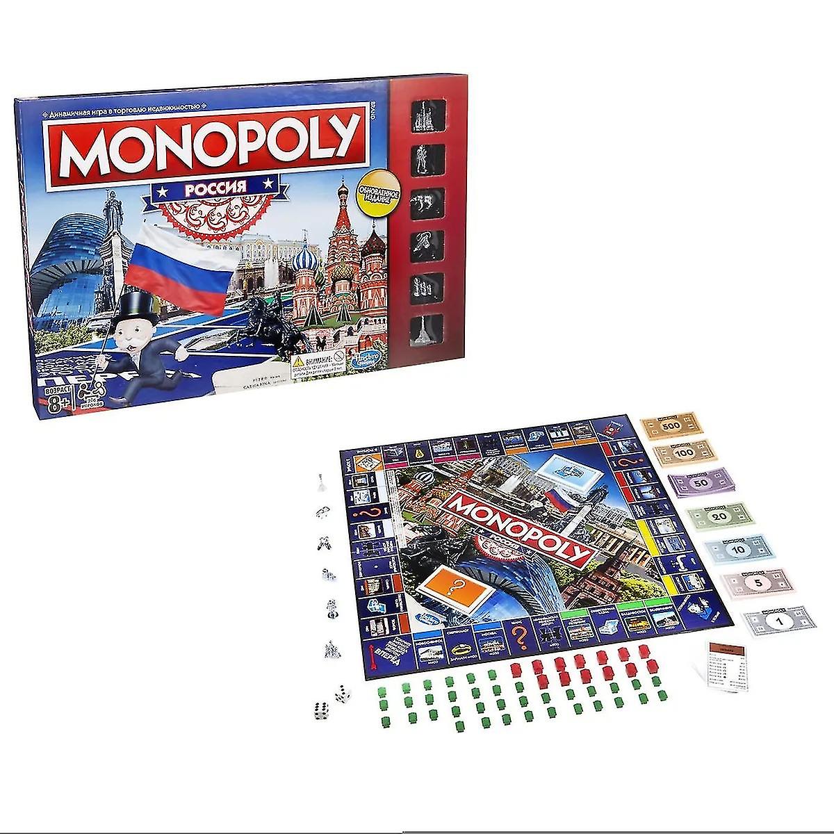 Rússia Monopoly Jogo De Tabuleiro
