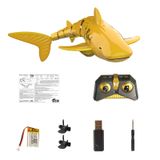 Rádio Controle Remoto Eletrônico Shark Fish Durável 4 Canal