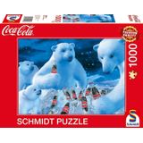 Schmidt Coca Cola Ursos Polares Quebra-cabeça (1000 Peças)