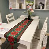 Tapete De Mesa Decorativa De 5pcs, Ano Novo De Natal