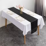 Toalha De Mesa Estilo Nórdico Simples, Lantejoulas Coloridas De Natal