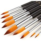 Conjunto De Pincel Para Pintura Acrílica E Aquarela - Conjunto Perfeito De Pincel Para Iniciantes, Crianças, Artistas E Amantes Da Pintura