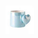 Caneca De Cerâmica De Amor Personalizado, Água Simples Do Casal Sinfonia