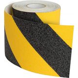 Anti-deslize. Fita Adesiva Antiderrapante. Fita Adesiva Para Segurança. Use Interior E Exterior (preto E Amarelo. 10cm × 10m)