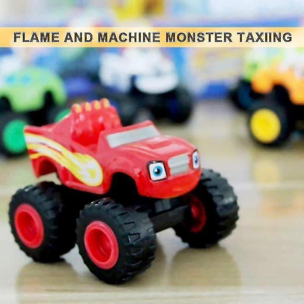 6 Peças De Carros De Corrida Blaze And The Monster Machine