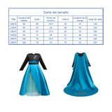 100-150cm Disney Cinderela Girl Dress Vestido Princesa 100