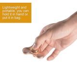 Profissional Fidget Alumínio Metal Hand Spinner Para Adhd Str