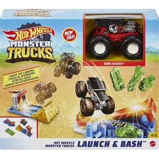 Hot Wheels Pista E Acessorio Monster Trucks Arena Smashers (194735136582) -  Carrefour