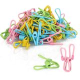 50 X Pinos De Roupas Metálicas - Clipes De Toalha Duráveis Em Cores Coloridas - Clipes De Toalha De Praia