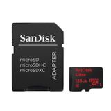 Sandisk Ultra Microsdxc 128gb Cartão De Memória Com Microsdxc Para