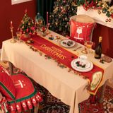 Mesa De Natal À Prova D&#39;água De Algodão E Linho E À Prova De Óleo