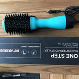Secador De Cabelo Multifuncional Direto Um Pente De Ar Quente