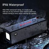Alto-falantes Bluetooth Sem Fio Impermeável Coluna Portátil Baixo