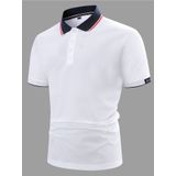 Casual Fashion Manga Curta Masculina T-shirt S
