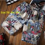 Mulheres Plus Size Shorts Soltos Informam Shorts =(8xl)