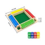 Jogo De Estratégia Familiar Jogo De Mesa De Madeira De Quatro Lados No. 10 Bar